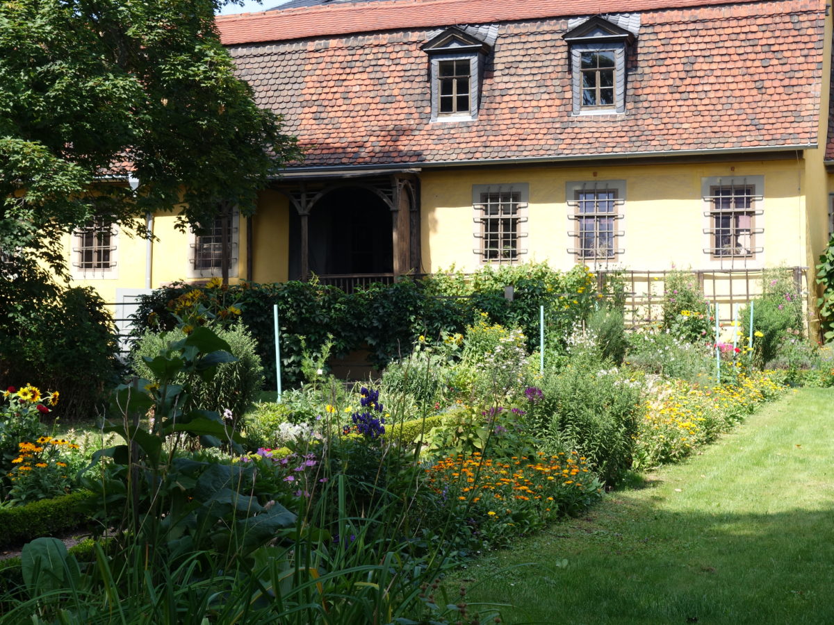 Goethes Haus­garten am Frauen­plan Gartenkultur Thüringen