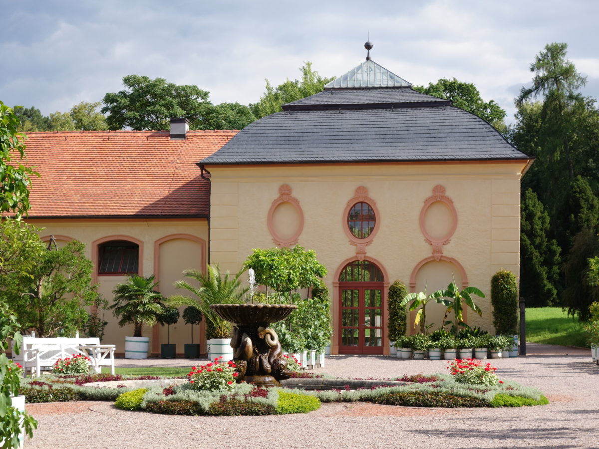 Schlosspark Belvedere mit Orangerie Gartenkultur Thüringen